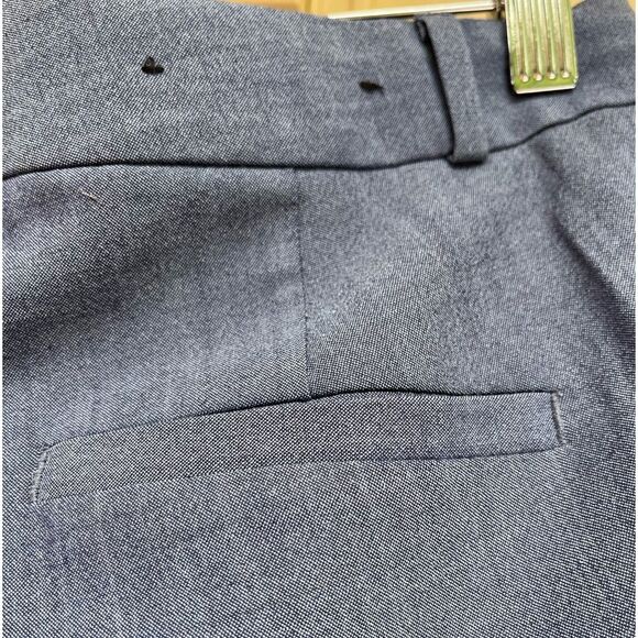 Banana Republic grey/light blue ankle length pants, mid-rise, zipper, pockets, 2 - Picture 8 of 8